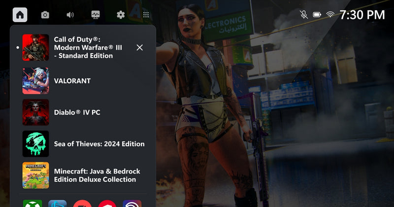Xbox ganha uma dashboard para consoles portáteis