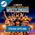 WWE 2k24 40 Years Of Wrestlemania - Steam Offline