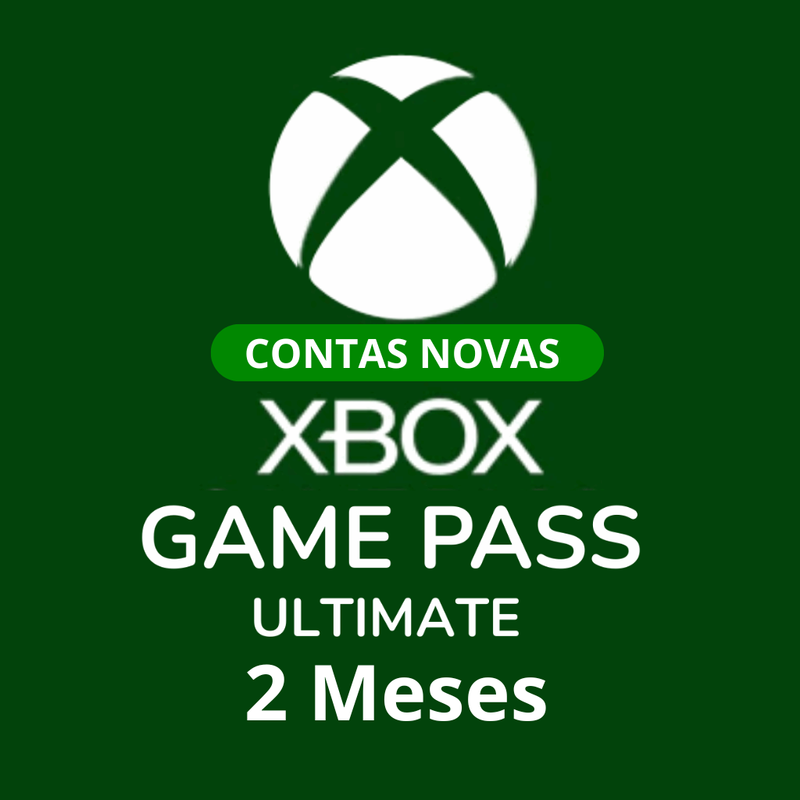 Xbox Game Pass Ultimate - 2 Meses Apenas I Contas Novas