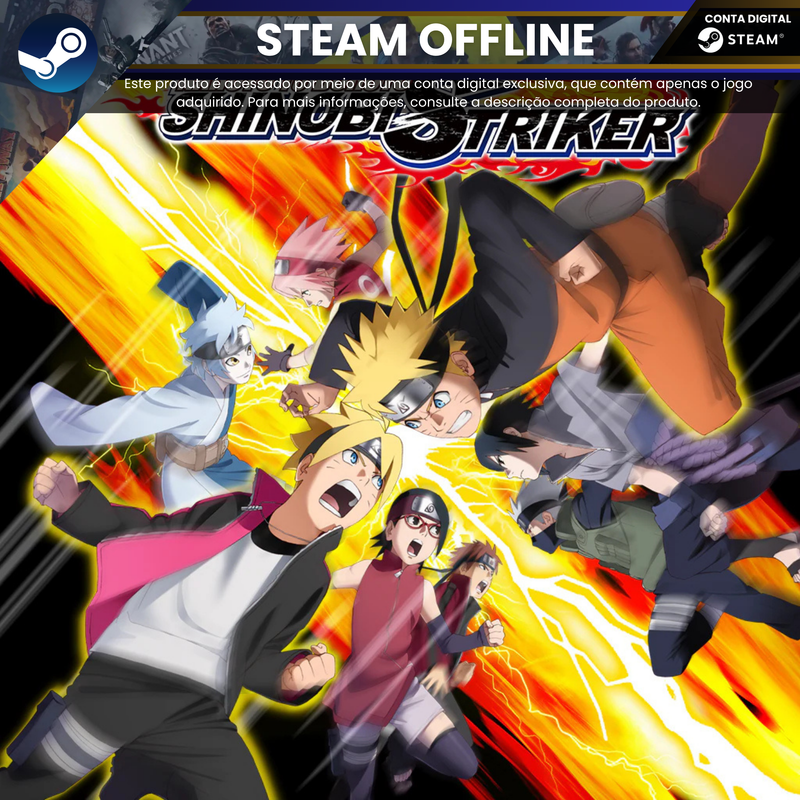 Naruto To Boruto: Shinobi Striker | Steam Offline - Conta Digital