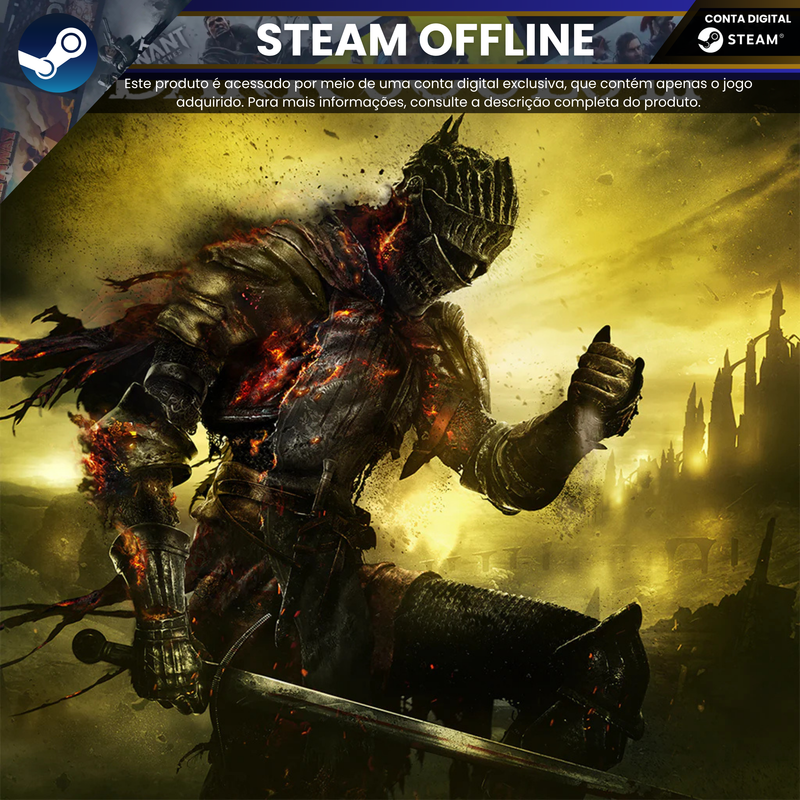 Dark Souls III | Steam Offline - Conta Digital