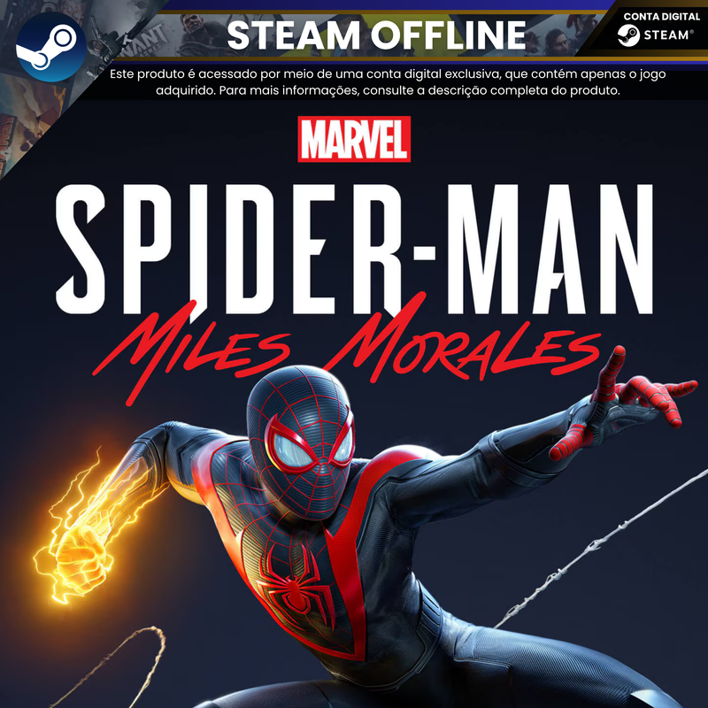 Spider-Man: Miles Morales | Steam Offline - Conta Digital