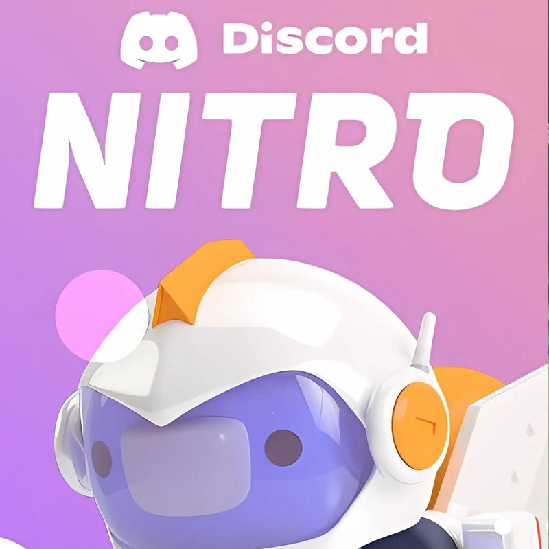Discord Nitro - Gift Card de 1 ano Qualquer conta