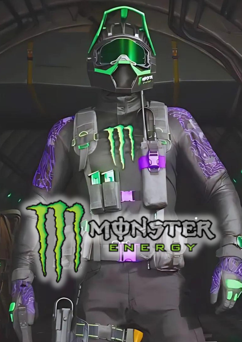 Skin Monster Clutch Operador Verde