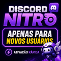 Discord Nitro 1 Mês | Exclusivo para Novos Usuários