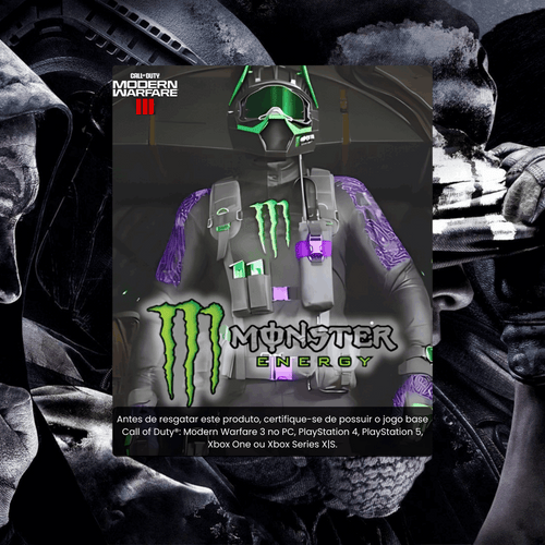 Call of Duty: Modern Warfare III | Skin Monster Clutch Operador Verde