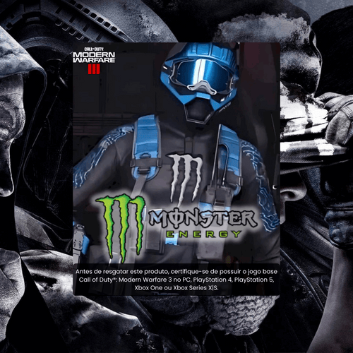 Call of Duty: Modern Warfare III | Skin Monster Clutch Operador Azul