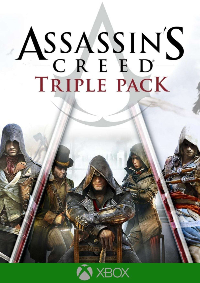 Assassin's Creed Triple Pack - Black Flag + Unity + Syndicate Argentina - Xbox