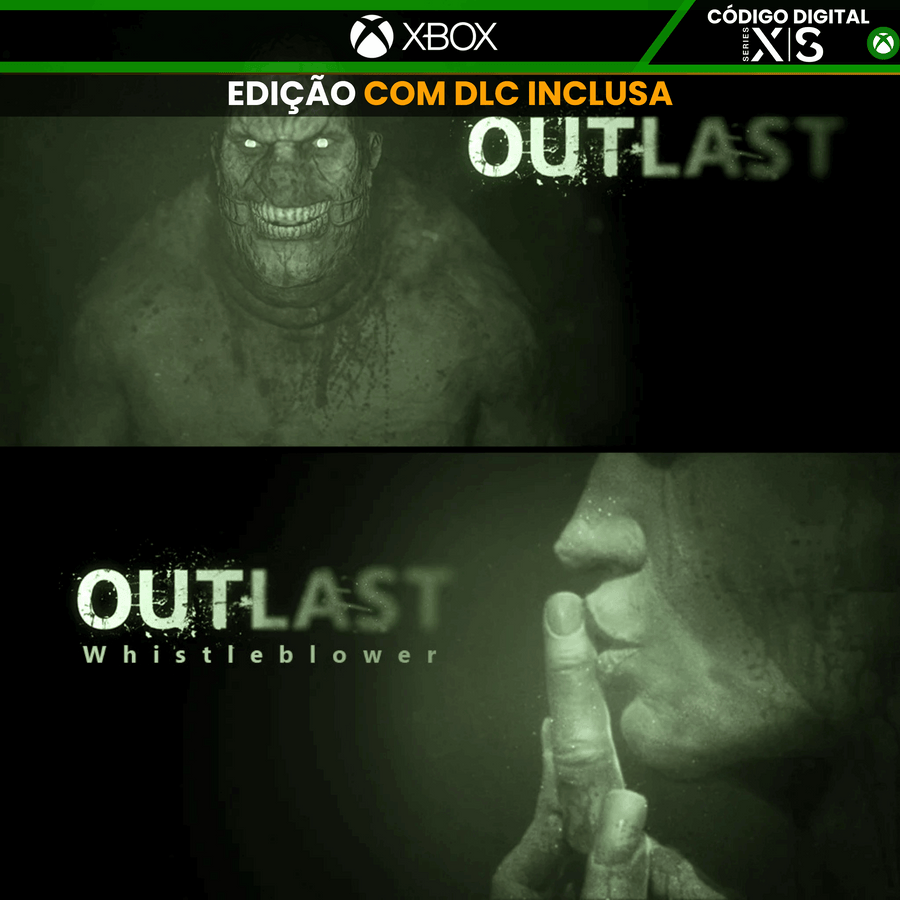 Outlast + Whistleblower | Complete Edition | Código - Xbox