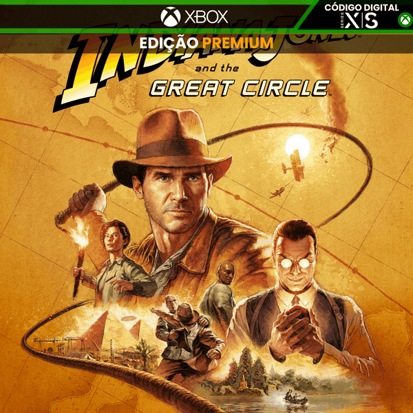 Indiana Jones e o Grande Círculo | Premium Edition | Código - Xbox