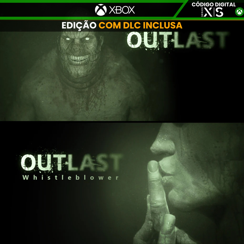 Outlast + Whistleblower | Complete Edition | Código - Xbox