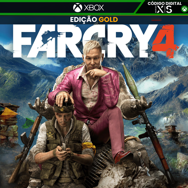 Far Cry 4 | Gold Edition | Código - Xbox