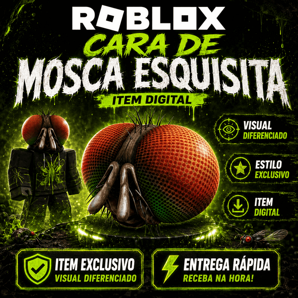Roblox Cara de mosca esquisita