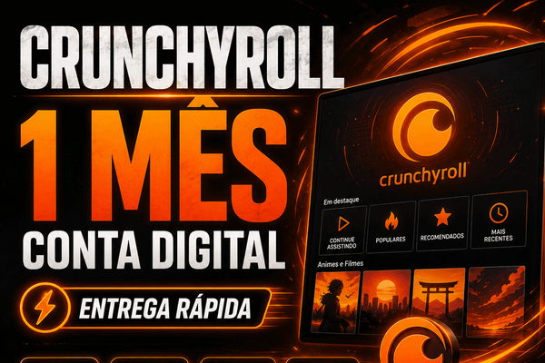 Crunchyroll 1 Mês