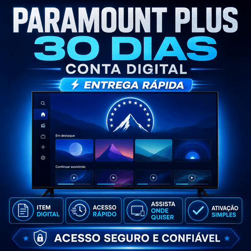 Assinatura Paramount Plus 30 Dias - Conta
