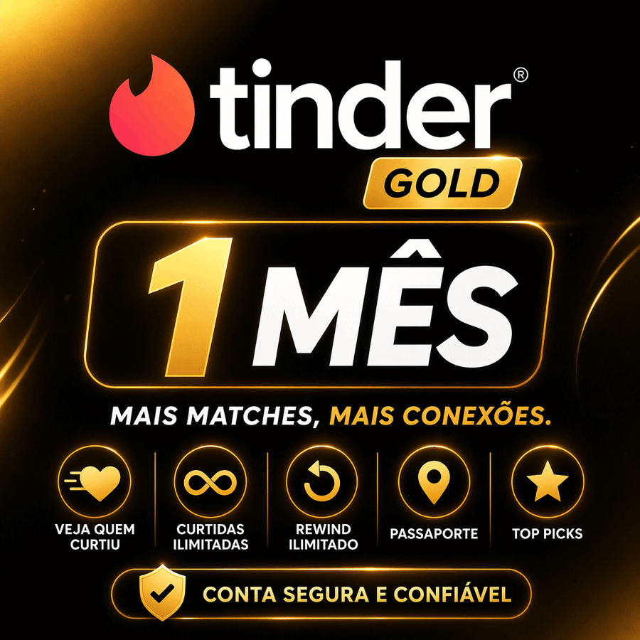 Tinder Gold 1 Mês