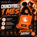 Crunchyroll 1 Mês