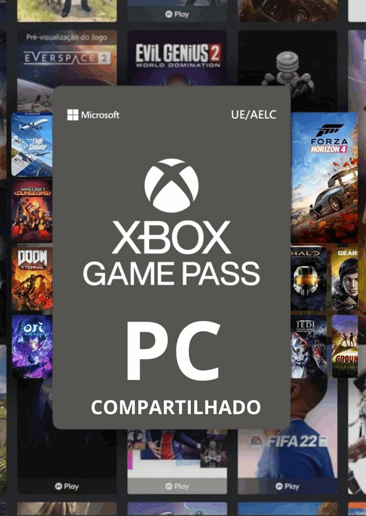 Game Pass PC 1 Mes - Compartilhado