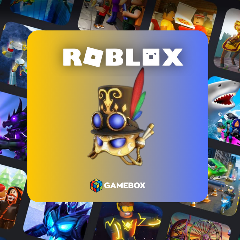 Roblox - Mardi Gras Steampunk Mask