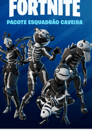 Fortnite - Pacote Esquadrão Caveira