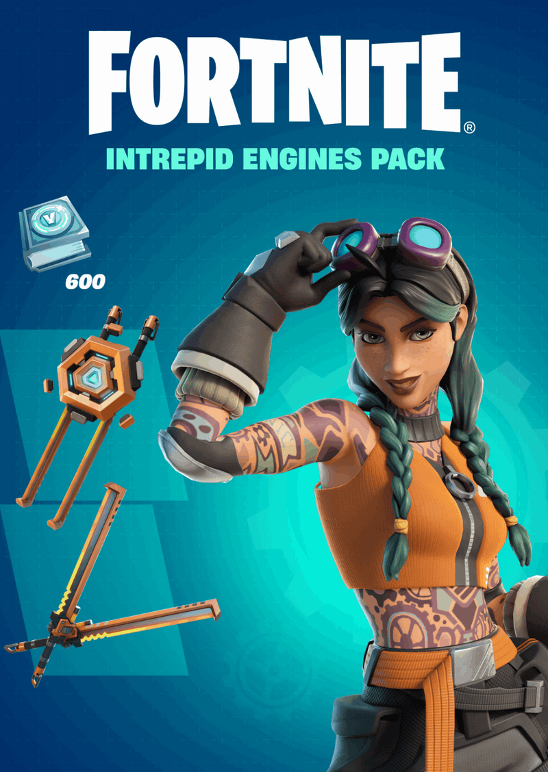 Fortnite - Pacote Engrenagens Intrépidas