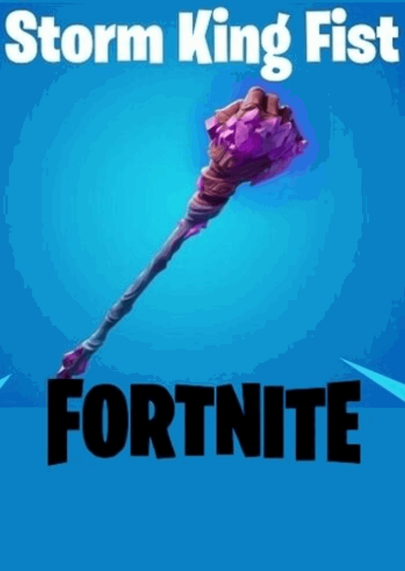 Fortnite - Punho do Rei da Tempestade