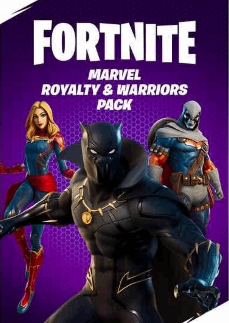 Fortnite - Pacote Marvel: Realeza e Guerreiros