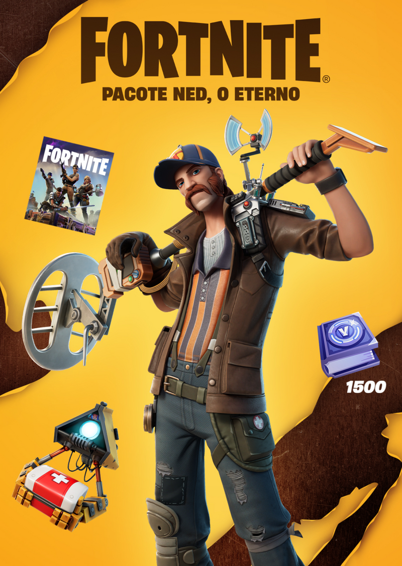 Fortnite - Pacote Ned, o Eterno