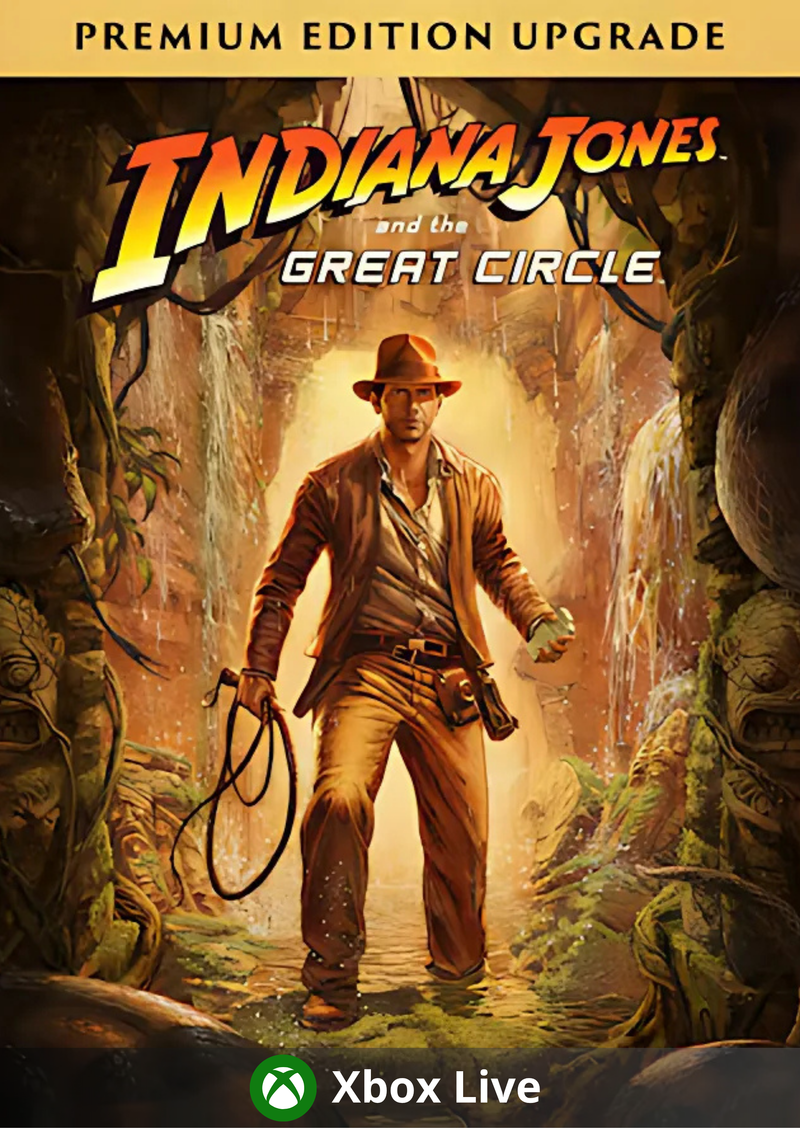 Indiana Jones e o Grande Círculo: Upgrade para Premium Digital Xbox Series X|S - Código 25 dígitos GLOBAL