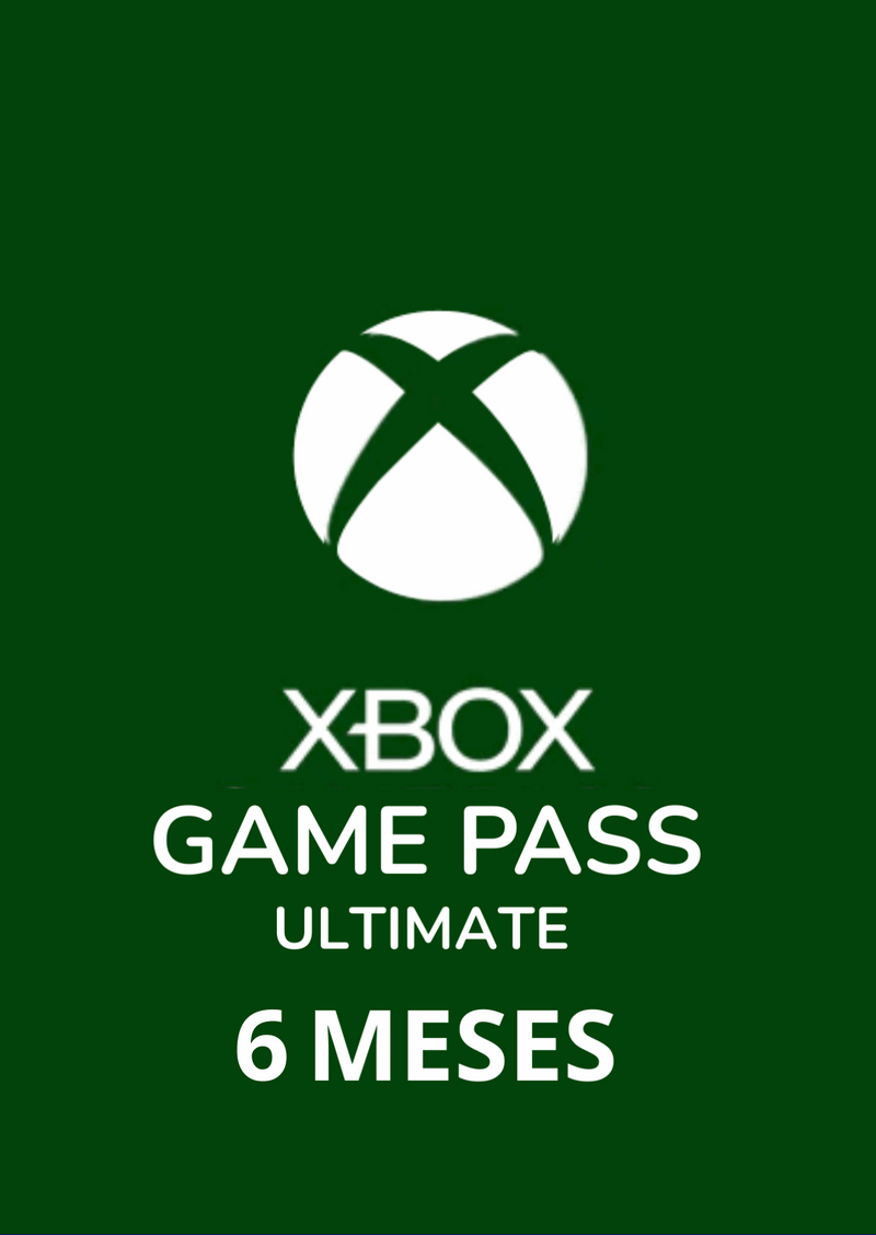 Xbox Game Pass Ultimate - 6 Meses