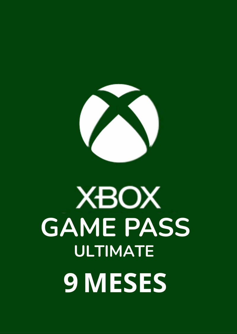 Xbox Game Pass Ultimate - 9 Meses