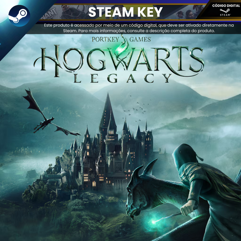 Hogwarts Legacy Deluxe Edition | Steam Key - Código Digital
