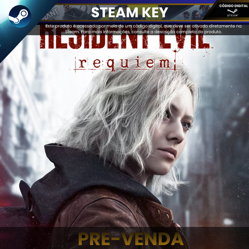 Resident Evil Requiem PRÉ-VENDA | Steam Key - Código Digital