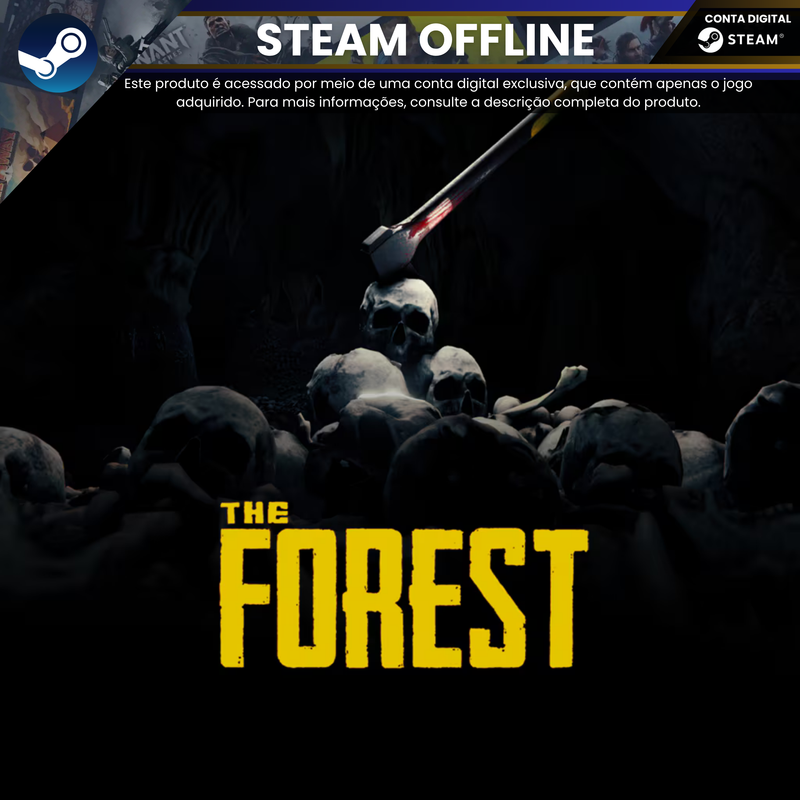 The Forest | Steam Offline - Conta Digital