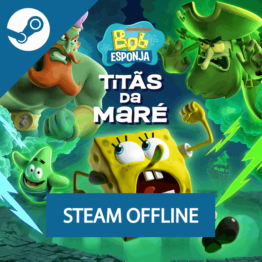 Bob Esponja: Titãs da Maré - Steam Offline