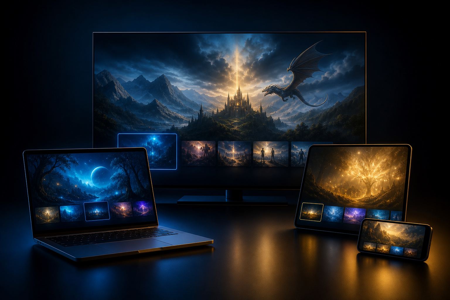 DISNEY+ disponível em vários dispositivos