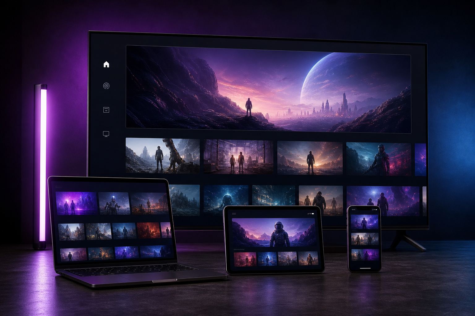 HBO MAX disponível em vários dispositivos