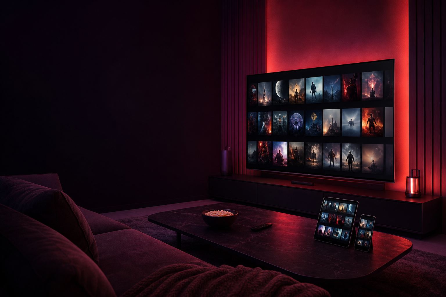 NETFLIX em vários dispositivos
