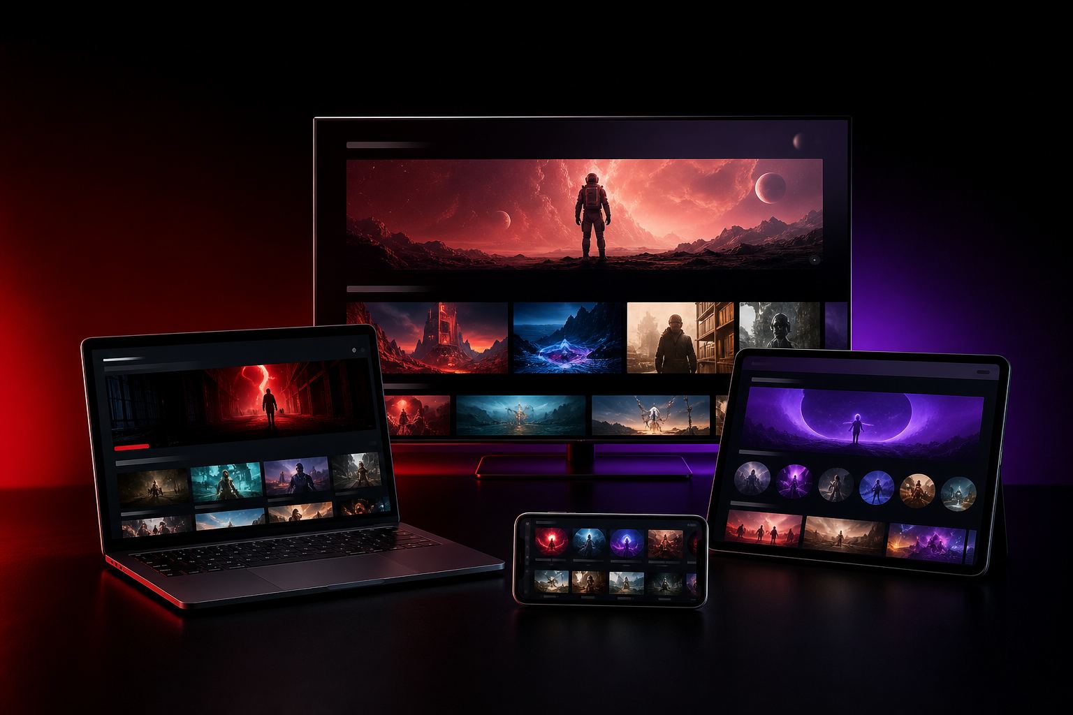 NETFLIX disponível em vários dispositivos