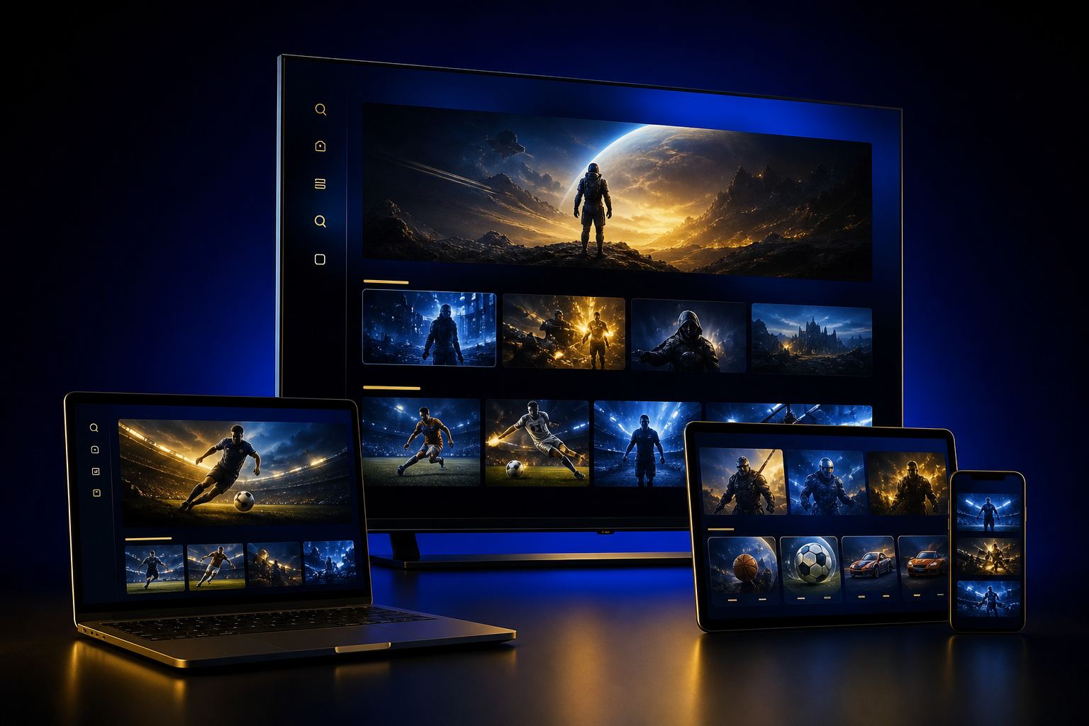 PARAMOUNT+ disponível em vários dispositivos